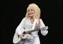 Dolly Parton on the Pyramid Stage at the Glastonbury Festival (Yui Mok/PA)