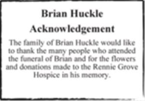 Brian Huckle