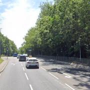 A motorcyclist has died in a single-vehicle crash on the A5183 between Radlett and London Colney