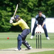 Dominic Chatfield hit an incredible 173 not out batting for Radlett against Welwyn Garden City.