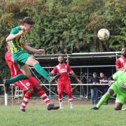 Jake Collins got Harpenden Town\'s second in the 2-0 win over London Colney.