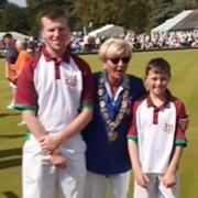 Josh Duke of Batchwood and Matthew Murphy of Buntingford represented Hertfordshire in the National Junior Pairs finals at Leamington.