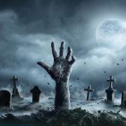 The study took the number of cemeteries and the number of potential zombies into account.