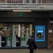 Cell Barnes Co-op, where Hertfordshire Constabulary officers are investigating the theft of goods worth more then £260 in total