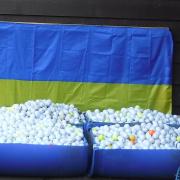 Just some of the thousands of golf balls donated by members of Mid Herts Golf Club.