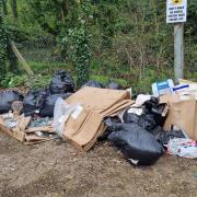 Hertsmere Borough Council quickly identified those responsible for fly tipping after it was reported in March.