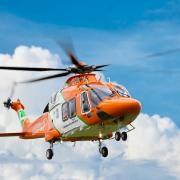 The Magpas Air Ambulance was scrambled to a serious crash on the A5183 Redbourn Road (File picture)