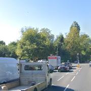 A collision is reportedly blocking a portion of Beech Road, St Albans (File picture)