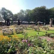 Enjoy a relaxed environment and a pint in the sunshine at the Elephant and Castle.