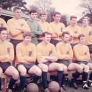 Dave Ponting (second from right, front row) with the St Peters team of 1967-1968 at Clarence Park.