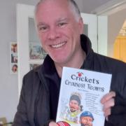Mark Slattery and his new book Cricket's Craziest Teams.