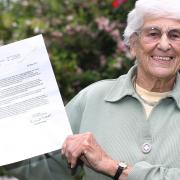 Pamela Farley was awarded a British Empire Medal for her volunteer work with the Woodland Trust.