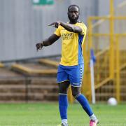 Dave Diedhiou headed St Albans City in front in their FA Cup replay with Concord Rangers.