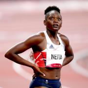 Great Britain's Daryll Neita after the 100m final at the Tokyo 2020 Olympic Games.