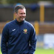 Hitchin Town manager Mark Burke is looking forward to another season at Top Field.