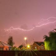 There could be thunderstorms in St Albans and Welwyn Hatfield this weekend.