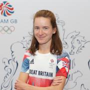 Former St Albans School pupil Lizzie Bird during the kitting out session for the Tokyo Olympics 2020.