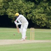 Owais Shah in action for Welwyn Garden City (file picture).