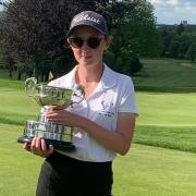 Harpenden's Emmanuelle Hewson, who plays out of the Mid Herts Golf Club in Wheathampstead, has won the county championship.