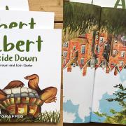 Former Herts Advertiser reporter Ian Brown and Eoin Clarke have created children's picture book Albert Upside Down, which is published by Graffeg.