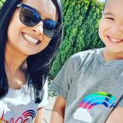 St Albans-based online boutique By Bee, run by Bharti Lim, sold hundreds of Rainbow of Hope t-shirts in the first lockdown