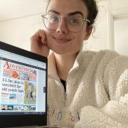 Reporter Maya Derrick has been working from home since starting her job at the Herts Ad in September