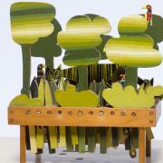 Small Green Jungle automata by Peter Markey