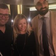 The Edge producer John McKenna, It's OK To Say's Stacey Turner, and England cricketer Monty Panesar.