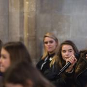Last year's Sixth Form debate at St Albans Cathedral [Picture: Emma Collins]