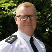Chief Inspector Ricky Bartlett, who will now look after policing in the St Albans area