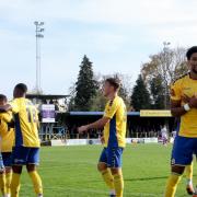 St Albans City will be hoping for plenty more celebrations as they begin their FA Trophy campaign. Picture: JIM STANDEN