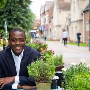 Bim Afolami MP has welcomed HSBC's commitment to joining a proposed banking hub in Harpenden.