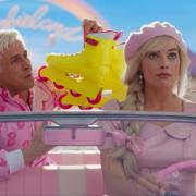 Ryan Gosling as Ken and Margot Robbie as Barbie in Warner Bros. Pictures’ movie 'Barbie'.
