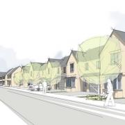How new homes South of Chiswell Green Lane, near St Albans, could look