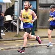 Jacob James was the quickest from St Albans Striders at the 2023 London Marathon. Picture: RICHARD UNDERWOOD