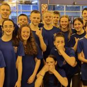 City of St Albans Swimming Club at round three of the Herts Major League. Picture: COSTA