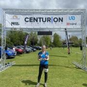 Alice Cliverd at the Thames 100 ultra-marathon. Picture: ST ALBANS STRIDERS