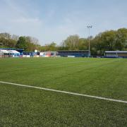Marsh Lane, ready for the National League South play-off final.