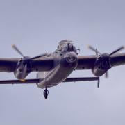 An Avro Lancaster flew over Colney Heath on Saturday, stunning resident.