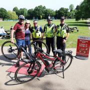 The Bushey and Radlett Safer Neighbourhood Team hosted two free bike-marking events for residents.