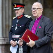 The Bishop of St Albans, the Rt Revd Dr Alan Smith and HM Lord Lieutenant of Hertfordshire, Robert Voss CBE CStJ.