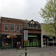 A 14-flat development could replace existing shops and buildings at 63-65 St Peter's Street.