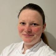 St Albans-born Rebecca Tough has reached the semi-final of the Roux Scholarship.