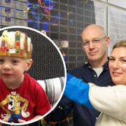 The parents of a Harpenden three-year-old have raised thousands of pounds, after he was sadly taken from them.