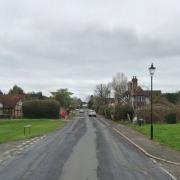 A man in his 50s has been arrested for carrying a bladed article in Lybury Lane, Redbourn.