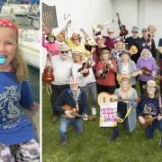 Two ukulele groups have been inspired to take part in a charity fundraiser by Holly Atkins Fooks, who sadly died from brain cancer.