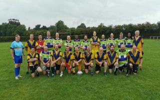 St Albans Centurions' masters begin their 2023 season in a charity fixture. Picture ST ALBANS CENTS