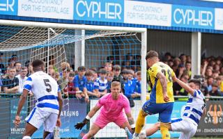 St Albans City will stay in National League South after their play-off final defeat to Oxford. Picture: PETER SHORT