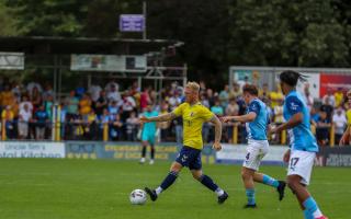 Ryan Blackman's introduction helped changed the pattern of the game said David Noble. Picture: SACFC