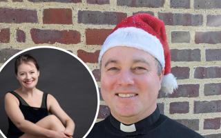 Raising money for Crisis, the vicar of Harpenden's St John's Church has agreed take 